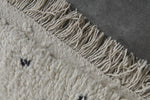 Moroccan Beni Ourain Rug - Handwoven Wool | 4.7 x 7.3 FT