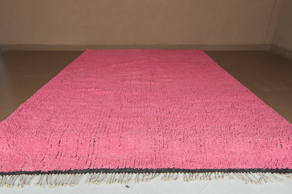 Moroccan rug pink - Handmade rug - Morocco rug - Berber rug - Moroccan plain rug