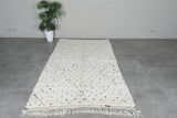 Moroccan Beni Ourain Rug - Handwoven Wool | 4.7 x 8.1 FT