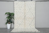 Moroccan Beni Ourain Rug - Handwoven Wool | 4.7 x 8.1 FT