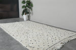 Moroccan Beni Ourain Rug - Handwoven Wool | 4.7 x 8.1 FT