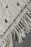 Moroccan Beni Ourain Rug - Handwoven Wool | 4.7 x 8.1 FT