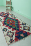 Authentic Moroccan Berber Rug  2.6 FT X 7.4 FT