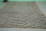 Large Moroccan Beni Ourain Rug – 10.3 x 9.9 ft | Gray and Ivory Design