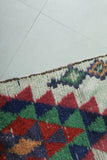 Authentic Moroccan Berber Rug  2.6 FT X 7.4 FT