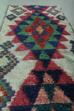 Authentic Moroccan Berber Rug  2.6 FT X 7.4 FT