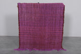 Moroccan Rug – 2.2 x 2.6 FT | Vibrant Purple Handmade Design