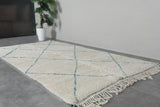 Handwoven Moroccan Beni Ourain Rug - 4.6 x 8.3 FT | Wool Berber Carpet