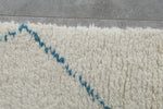 Handwoven Moroccan Beni Ourain Rug - 4.6 x 8.3 FT | Wool Berber Carpet
