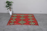 Amazing Handmade Moroccan Berber Rug | Vibrant Artisan Design