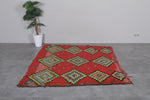 Amazing Handmade Moroccan Berber Rug | Vibrant Artisan Design