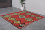 Amazing Handmade Moroccan Berber Rug | Vibrant Artisan Design