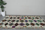 Handmade Berber Runner Rug 4.9x10.4 ft - Moroccan Wool Azilal Rug