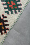 Handmade Berber Runner Rug 4.9x10.4 ft - Moroccan Wool Azilal Rug