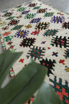 Handmade Berber Runner Rug 4.9x10.4 ft - Moroccan Wool Azilal Rug