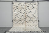 Moroccan Beni Ourain Rug - Handwoven Wool | 5.3 x 7.7 FT
