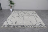 Hand-Knotted Moroccan Wool Rug - Unique Geometric Patterns