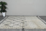 Moroccan Beni Ourain Rug - Handwoven Wool | 5.3 x 7.7 FT