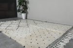 Moroccan Beni Ourain Rug - Handwoven Wool | 5.3 x 7.7 FT