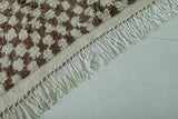 Handcrafted Moroccan Checkered Rug – 4.5 x 7.1 ft