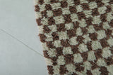 Handcrafted Moroccan Checkered Rug – 4.5 x 7.1 ft