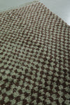 Handcrafted Moroccan Checkered Rug – 4.5 x 7.1 ft