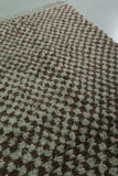 Handcrafted Moroccan Checkered Rug – 4.5 x 7.1 ft