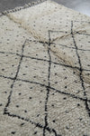 Moroccan Beni Ourain Rug - Handwoven Wool | 5.3 x 7.7 FT