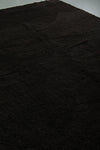 Moroccan Rug 8 X 11.9 Feet - Elegant Black Wool Rug