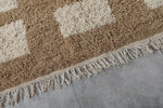 Beni ourain rug - Custom size rug - Handmade Moroccan rug