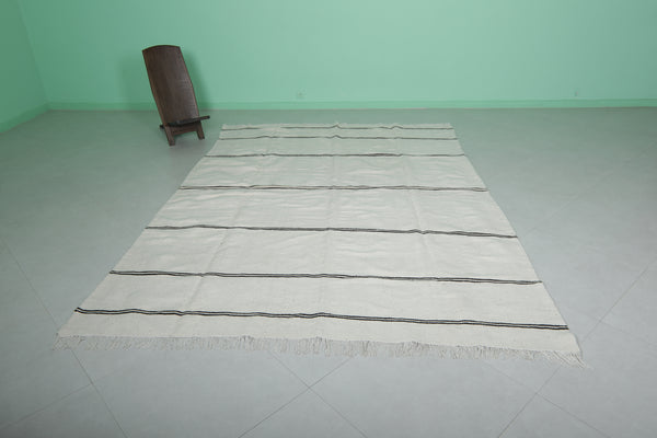 Moroccan rug – 7.3 FT x 10.3 FT | Handwoven wool carpet