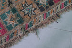 Vintage Moroccan Rug - 5 x 6.3 FT | Traditional Handwoven Berber Design