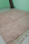 Handwoven Beni ourain rug 8.3 ft x 9.1 ft