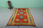 Handwoven Moroccan Rug – 4.8 x 8.7 ft, Vibrant Multicolor Berber Design