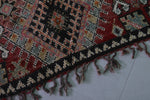 Vintage Moroccan Rug 6.2 x 11.1 Ft Handwoven Tribal Design | Boho Home Decor