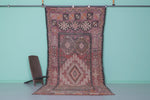 Vintage Moroccan Rug - 5.4 x 12.3 FT | Authentic Handwoven Berber Carpet