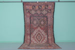 Vintage Moroccan Rug - 5.4 x 12.3 FT | Authentic Handwoven Berber Carpet