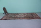 Vintage Moroccan Rug - 5.4 x 12.3 FT | Authentic Handwoven Berber Carpet