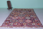 Large Moroccan Rug 6.3 x 12.1 FT - Geometric Artisan Design