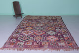 Large Moroccan Rug 6.3 x 12.1 FT - Geometric Artisan Design