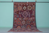 Large Moroccan Rug 6.3 x 12.1 FT - Geometric Artisan Design