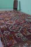 Large Moroccan Rug 6.3 x 12.1 FT - Geometric Artisan Design