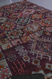 Large Moroccan Rug 6.3 x 12.1 FT - Geometric Artisan Design