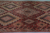 Vintage Moroccan Rug - 6.4 x 11.3 FT | Authentic Handwoven Berber Carpet