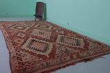 Vintage Moroccan Rug - 6.4 x 11.3 FT | Authentic Handwoven Berber Carpet