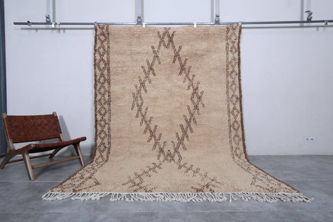 Hand-Knotted Wool Moroccan Rug - Custom Sizes