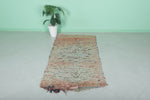 Small Handmade Moroccan Berber Rug | Unique 3.3 FT X 6.3 FT