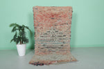 Small Handmade Moroccan Berber Rug | Unique 3.3 FT X 6.3 FT