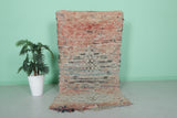 Small Handmade Moroccan Berber Rug | Unique 3.3 FT X 6.3 FT