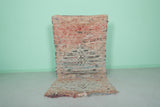 Small Handmade Moroccan Berber Rug | Unique 3.3 FT X 6.3 FT